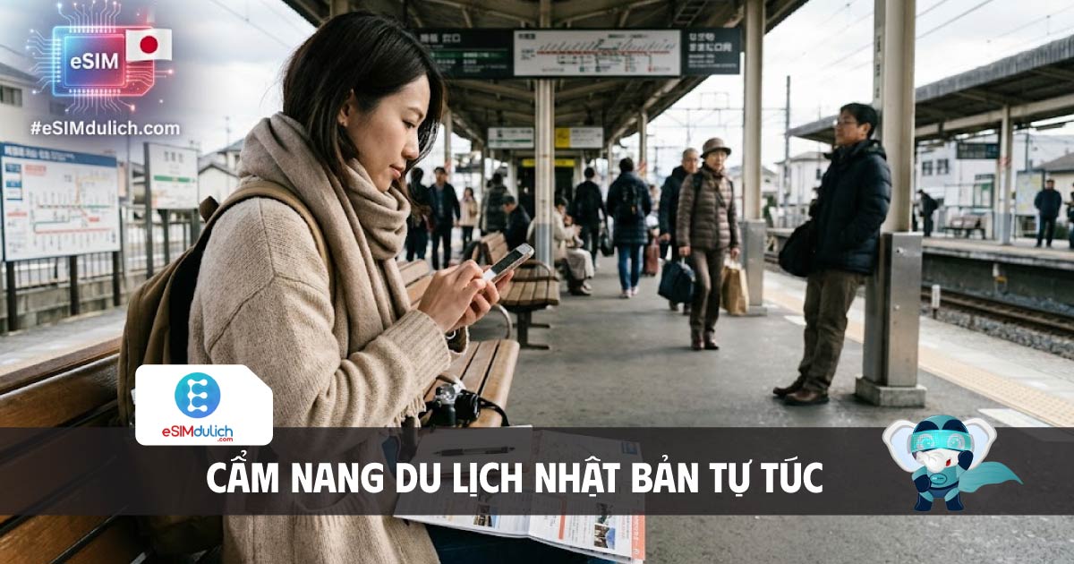 cẩm nang du lịch nhật bản tự t&uacute;c