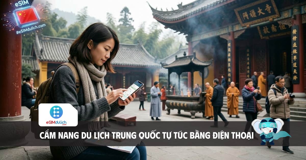 cẩm nang du lịch trung quốc tự t&uacute;c bằng điện thoại