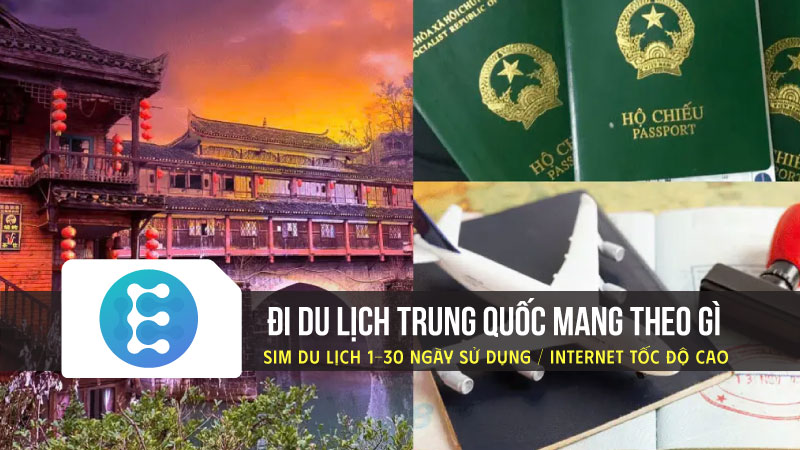 Đi du lịch Trung Quốc cần mang theo gì tốt nhất