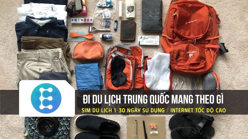 Checklist đi du lịch Trung Quốc cần mang theo gì