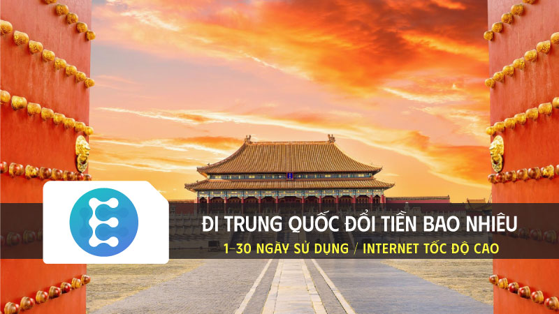 Đi du lịch Trung Quốc nên đổi bao nhiêu tiền, đổi ở đâu