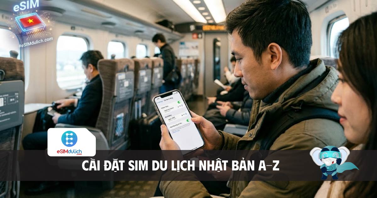 hướng dẫn cài đặt sim nhật bản