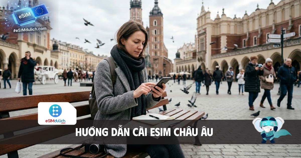 hướng dẫn c&agrave;i esim ch&acirc;u &acirc;u