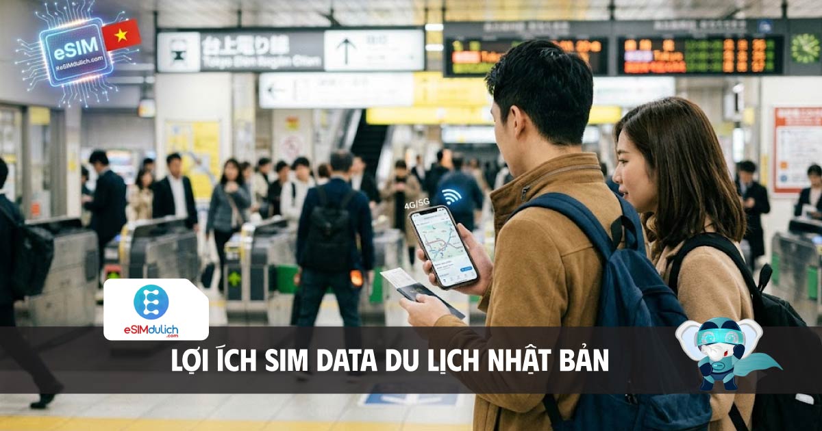 lợi ích sim data du lịch nhật bản