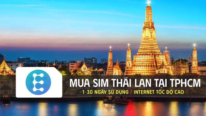 Mua SIM Thái Lan ở TPHCM hay ở Hà Nội đều có