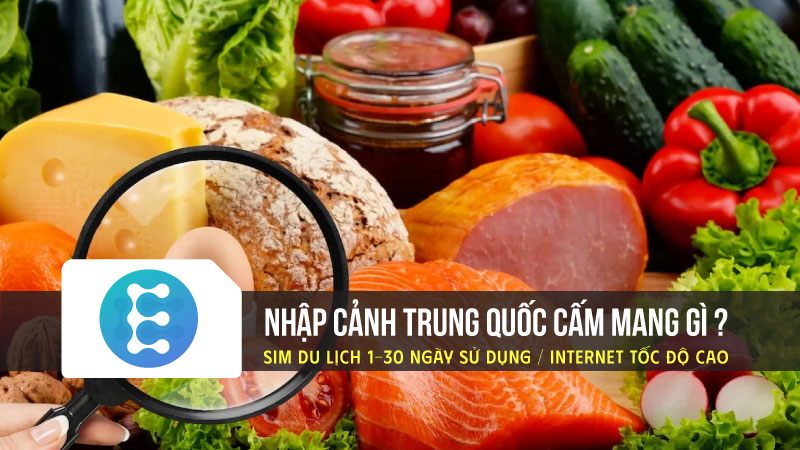 Nhập cảnh Trung Quốc cấm mang gì, bạn có biết ?