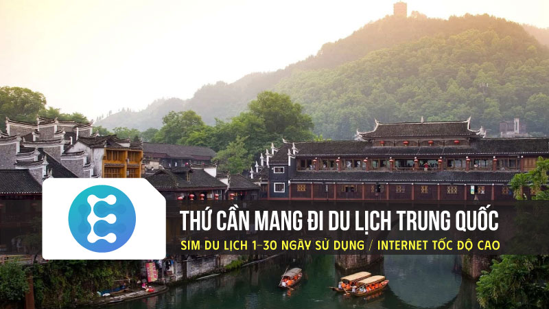 Những thứ cần mang khi đi du lịch Trung Quốc