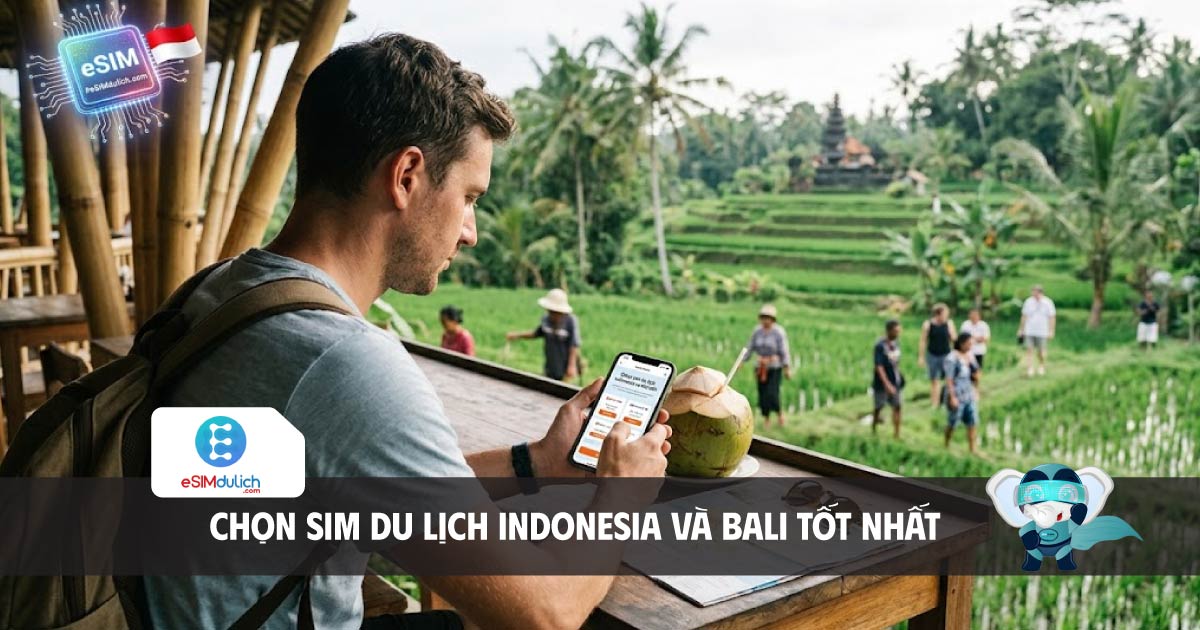 chọn sim du lịch indonesia v&agrave; bali tốt nhất