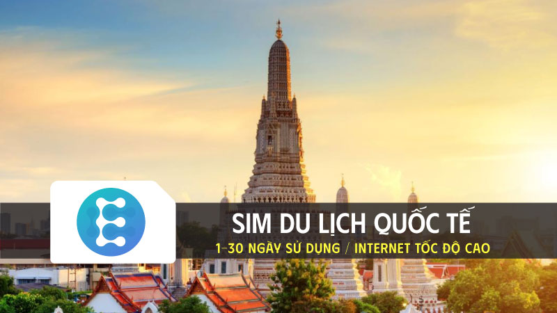 sim du lịch quốc tế sim nội địa và roaming