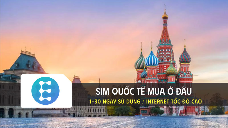 sim quốc tế mua ở đâu cho chuyến đi châu âu