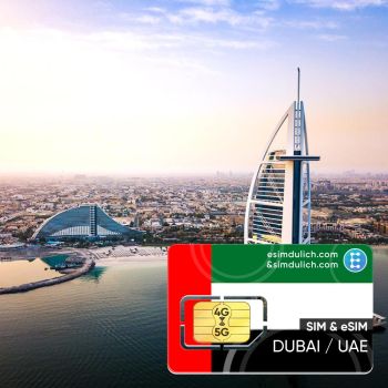 Sim Du Lịch Dubai (UAE) 15 Ngày Tốc Độ Cao
