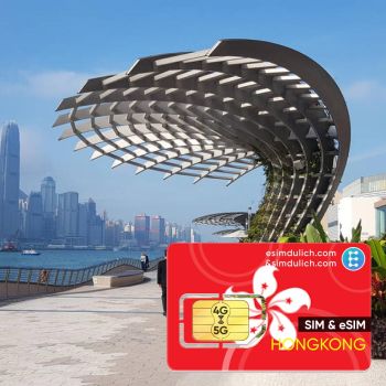 Sim Du Lịch Hồng Kông (Hong Kong) 30 Ngày Tốc Độ Cao