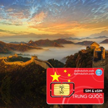 Sim Du Lịch Trung Quốc - Hong Kong - Macau 5 Ngày