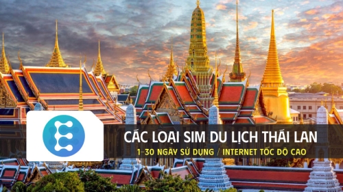 Các loại sim du lịch Thái Lan chọn đúng tiết kiệm kết nối suôn sẻ