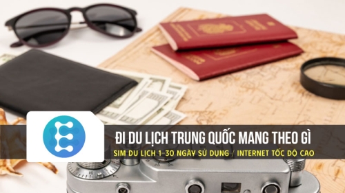 Đi du lịch Trung Quốc cần mang theo gì ? Xu hướng mới