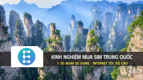 Kinh nghiệm mua sim du lịch Trung Quốc cẩm nang hàng đầu