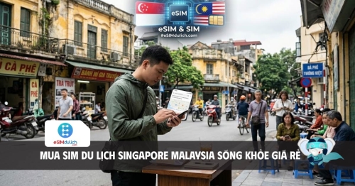 Bí quyết mua sim du lịch singapore malaysia sóng khỏe giá rẻ