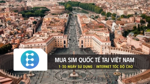 Mua sim quốc tế tại Việt Nam giá tốt tiện lợi cho du khách toàn cầu