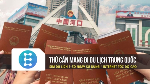 Những thứ cần mang khi đi du lịch Trung Quốc A-Z